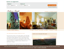 Tablet Screenshot of palazzofinati.it